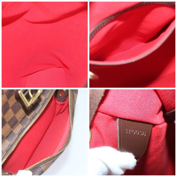 LOUIS VUITTON Damier Ebene Montsouris GM Backpack main image 4